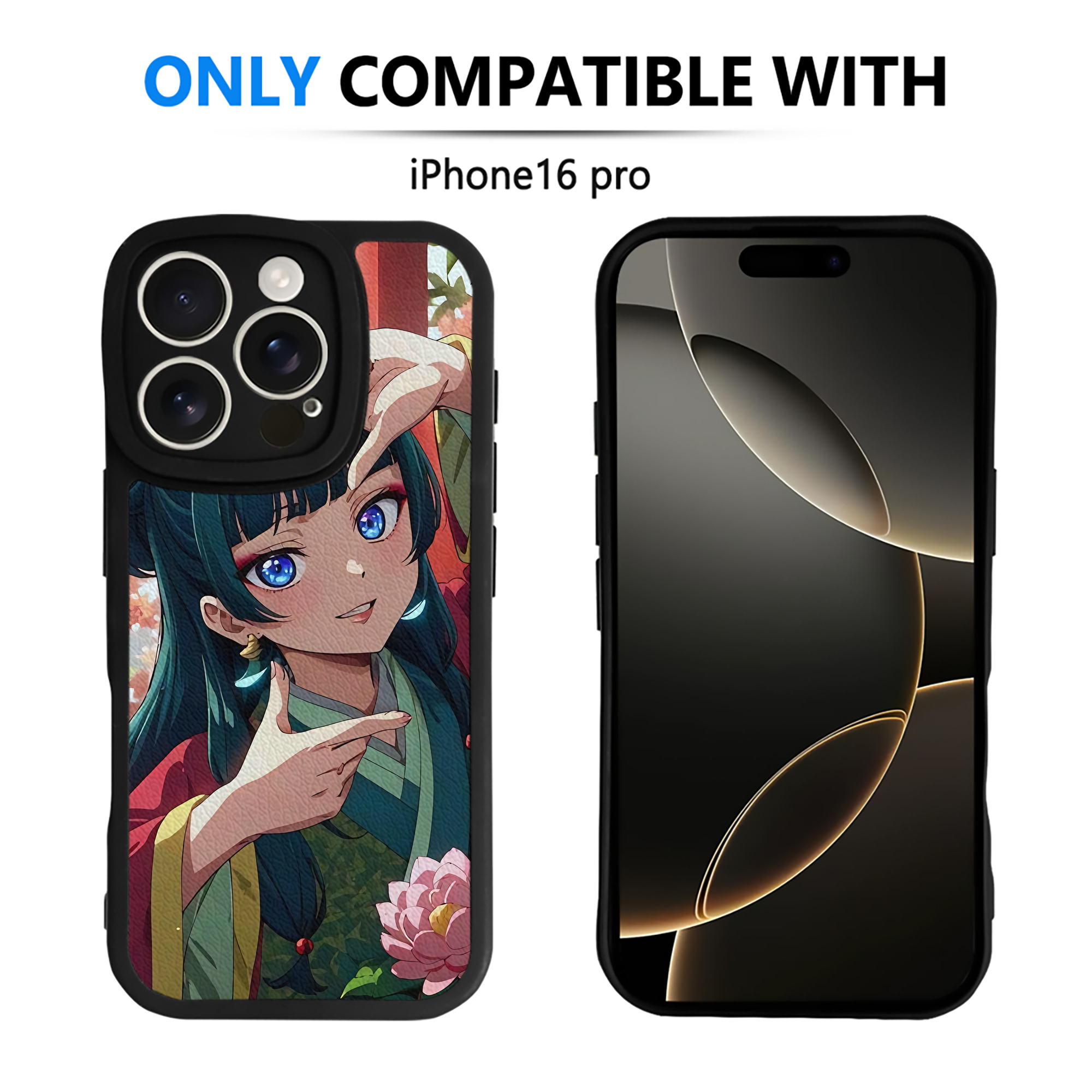 薬屋のひとりごと The Apothecary Diaries 【iPhone 16シリーズ対応】シリコンスマホケース（レザー調） 材質：シリコン